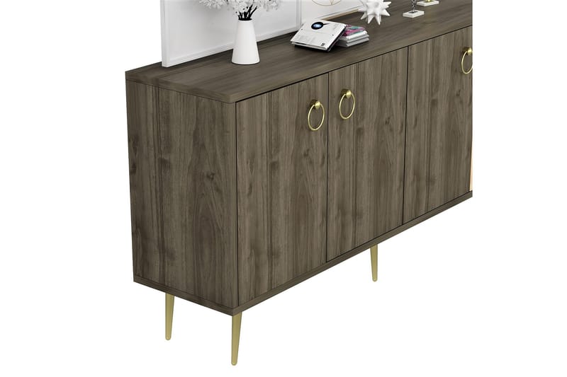 Konsollbord Drop 140x75 cm Brun - Hanah Home - Möbler - Bord & matgrupp - Avlastningsbord & sidobord - Konsolbord & hallbord