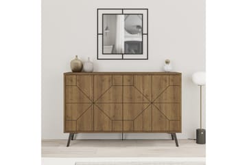 Dune Konsollbord 123x77,4 cm Brun/Vit - Hanah Home - Möbler - Bord & matgrupp - Avlastningsbord & sidobord - Konsolbord & hallbord