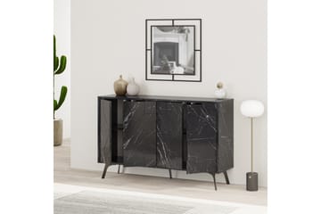 Konsollbord Dune 123x77,4 cm Svart - Hanah Home - Möbler - Bord & matgrupp - Avlastningsbord & sidobord - Konsolbord & hallbord