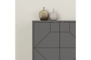 Dune Konsollbord 183,8x77,4 cm Antracit - Hanah Home - Möbler - Bord & matgrupp - Avlastningsbord & sidobord - Konsolbord & hallbord