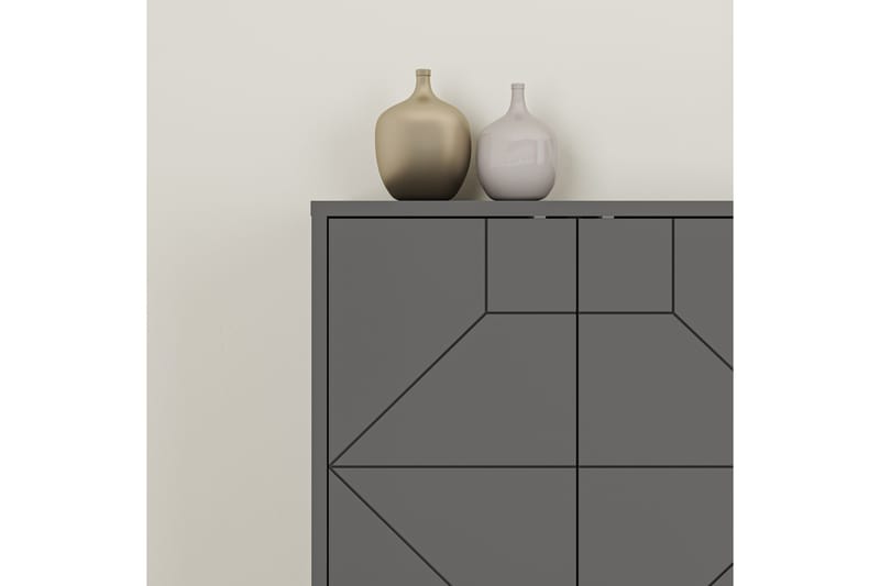 Dune Konsollbord 183,8x77,4 cm Antracit - Hanah Home - Möbler - Bord & matgrupp - Avlastningsbord & sidobord - Konsolbord & hallbord