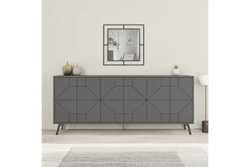 Dune Konsollbord 183,8x77,4 cm Antracit - Hanah Home - Möbler - Bord & matgrupp - Avlastningsbord & sidobord - Konsolbord & hallbord