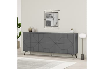 Dune Konsollbord 183,8x77,4 cm Antracit - Hanah Home - Möbler - Bord & matgrupp - Avlastningsbord & sidobord - Konsolbord & hallbord