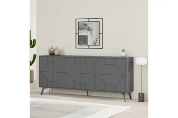 Dune Konsollbord 183,8x77,4 cm Antracit - Hanah Home - Möbler - Bord & matgrupp - Avlastningsbord & sidobord - Konsolbord & hallbord