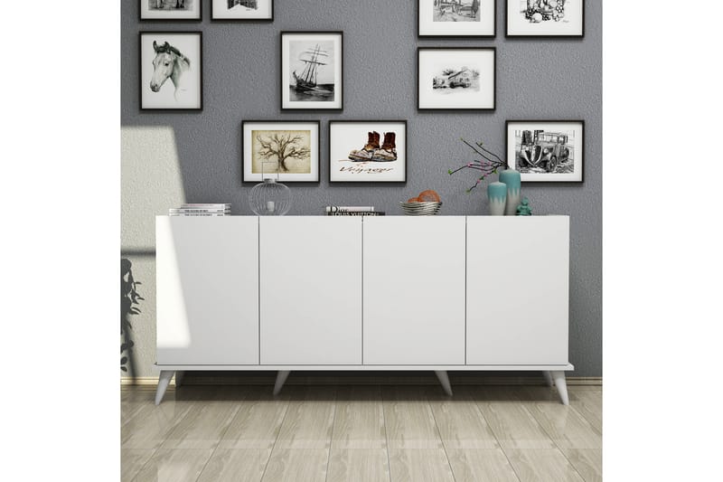 Konsollbord Elegaia 180 cm - Vit - Möbler - Bord & matgrupp - Avlastningsbord & sidobord - Konsolbord & hallbord