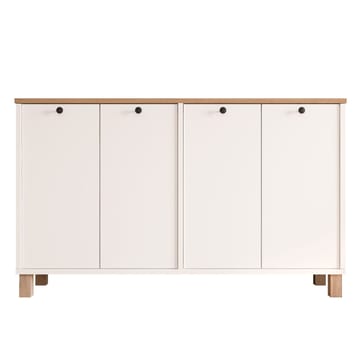 Avero Konsolbord 120x73,6x29,5 cm - Vit och ek - Möbler - Bord & matgrupp - Avlastningsbord & sidobord - Konsolbord & hallbord