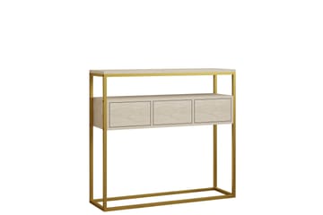 Konsollbord Ham 90 cm - Beige - Möbler - Bord & matgrupp - Avlastningsbord & sidobord - Konsolbord & hallbord