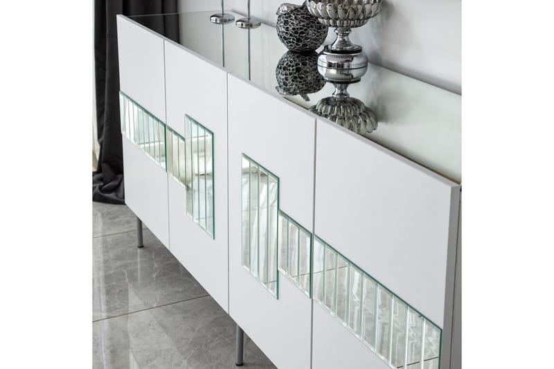 Konsollbord Jalacea 180 cm - Vit - Möbler - Bord & matgrupp - Avlastningsbord & sidobord - Konsolbord & hallbord