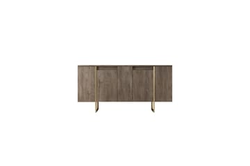 Konsollbord Luxe 160 cm - Brun/Guld - Möbler - Bord & matgrupp - Avlastningsbord & sidobord - Konsolbord & hallbord