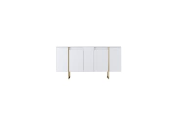Konsollbord Luxe 160 cm - Vit/Guld - Möbler - Bord & matgrupp - Avlastningsbord & sidobord - Konsolbord & hallbord