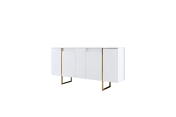 Konsollbord Luxe 160 cm - Vit/Guld - Möbler - Bord & matgrupp - Avlastningsbord & sidobord - Konsolbord & hallbord