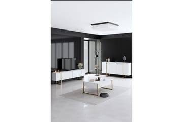 Konsollbord Luxe 160 cm - Vit/Guld - Möbler - Bord & matgrupp - Avlastningsbord & sidobord - Konsolbord & hallbord