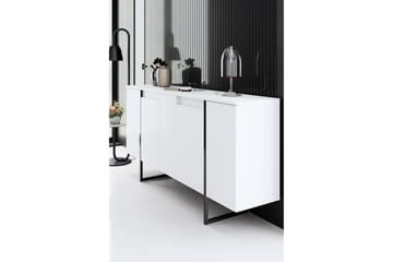 Konsollbord Luxe 160 cm - Vit/Svart - Möbler - Bord & matgrupp - Avlastningsbord & sidobord - Konsolbord & hallbord