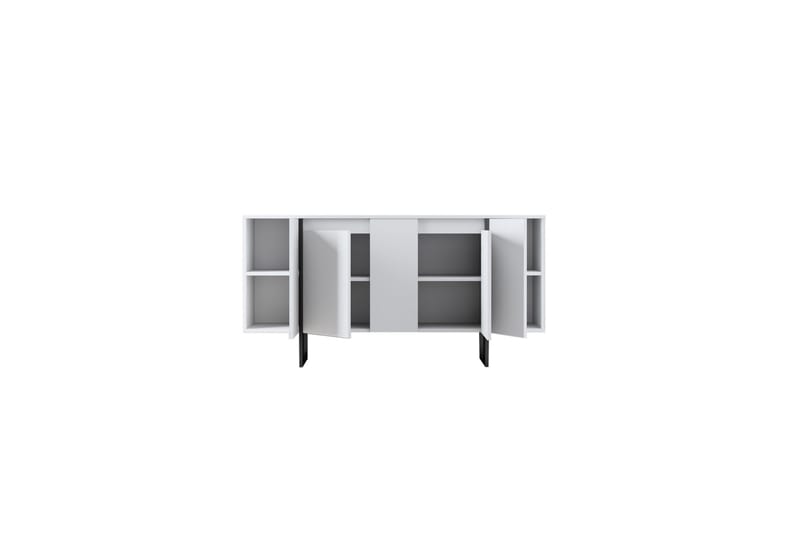 Konsollbord Luxe 160 cm - Vit/Svart - Möbler - Bord & matgrupp - Avlastningsbord & sidobord - Konsolbord & hallbord