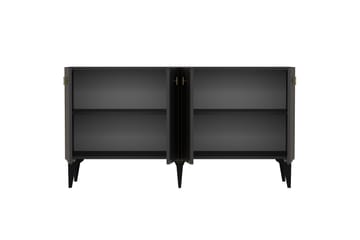 Konsollbord Male 150 cm - Antracit/Guld - Möbler - Bord & matgrupp - Avlastningsbord & sidobord - Konsolbord & hallbord