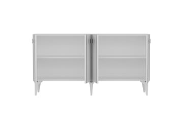 Konsollbord Male 150 cm - Vit/Silver - Möbler - Bord & matgrupp - Avlastningsbord & sidobord - Konsolbord & hallbord