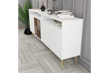 Konsollbord Milanda 180 cm - Guld/Vit - Möbler - Bord & matgrupp - Avlastningsbord & sidobord - Konsolbord & hallbord