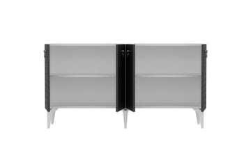 Konsollbord Mula 150 cm - Vit/Antracit - Möbler - Bord & matgrupp - Avlastningsbord & sidobord - Konsolbord & hallbord