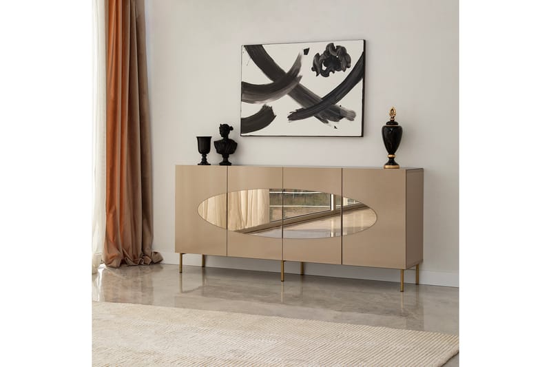 Konsollbord Narain 180 cm - Brons/Guld - Möbler - Bord & matgrupp - Avlastningsbord & sidobord - Konsolbord & hallbord