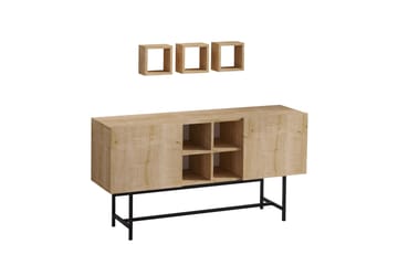 Konsollbord Odetta 150 cm - Blå/Natur - Möbler - Bord & matgrupp - Avlastningsbord & sidobord - Konsolbord & hallbord