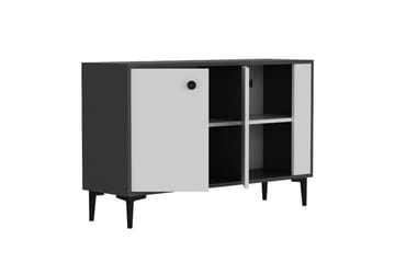 Konsollbord Sahra 120x75 cm Antracit/Vit - Hanah Home - Möbler - Bord & matgrupp - Avlastningsbord & sidobord - Konsolbord & hallbord