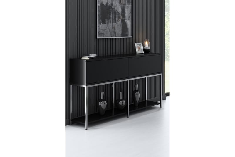 Konsollbord Tejmon 150 cm - Svart/Grå - Möbler - Bord & matgrupp - Avlastningsbord & sidobord - Konsolbord & hallbord