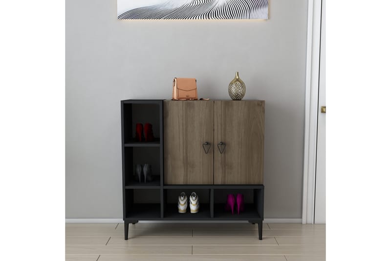 Konsollbord Urgby 100x100 cm - Svart - Möbler - Bord & matgrupp - Avlastningsbord & sidobord - Konsolbord & hallbord
