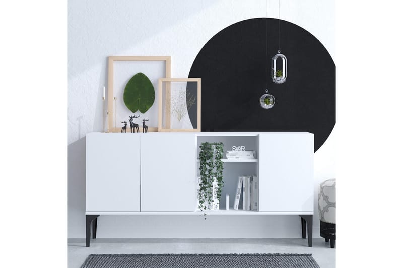 Konsollbord Urgby 120x80 cm - Vit - Möbler - Bord & matgrupp - Avlastningsbord & sidobord - Konsolbord & hallbord