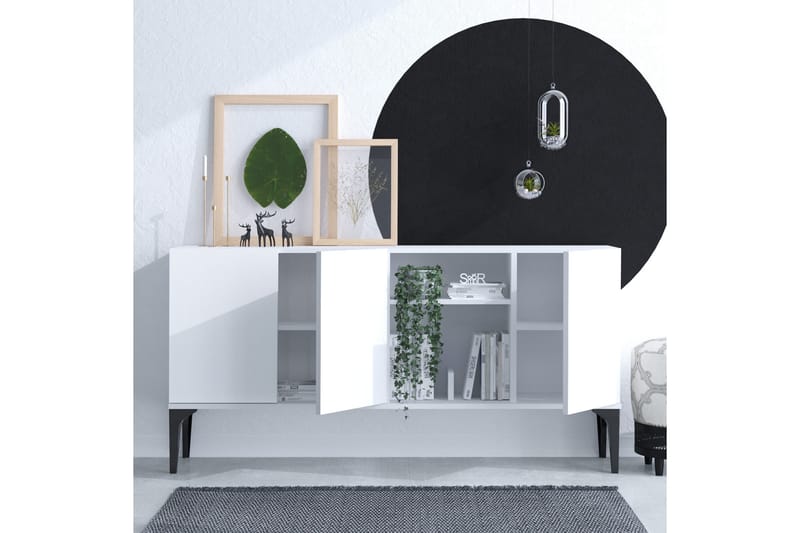 Konsollbord Urgby 120x80 cm - Vit - Möbler - Bord & matgrupp - Avlastningsbord & sidobord - Konsolbord & hallbord