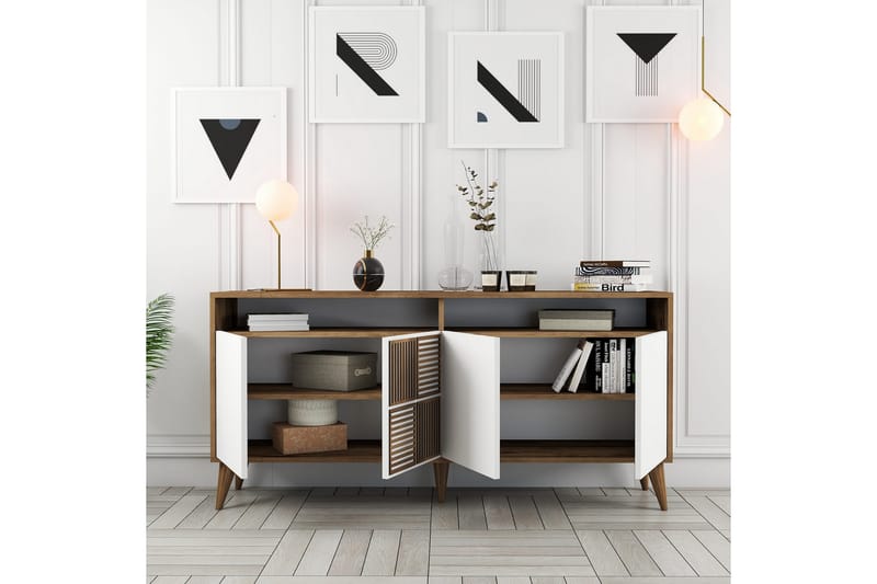 Konsollbord Urgby 160x78 cm - Brun - Möbler - Bord & matgrupp - Avlastningsbord & sidobord - Konsolbord & hallbord