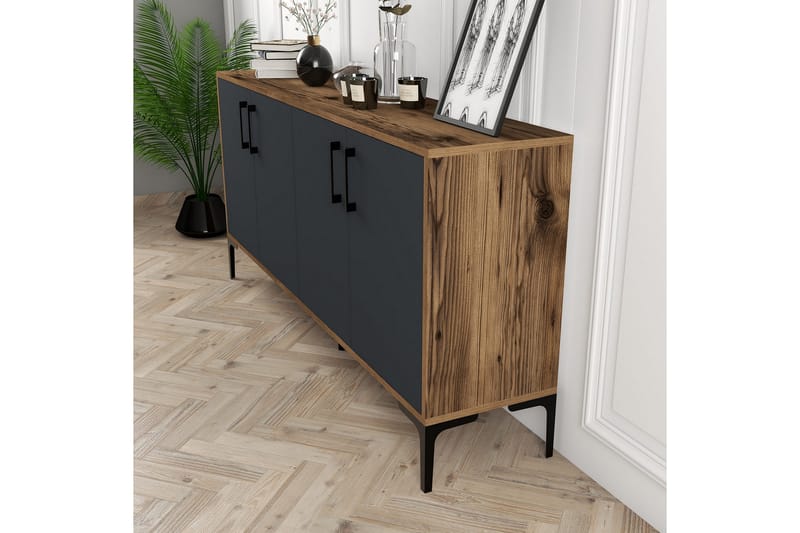 Konsollbord Urgby 160x78 cm - Brun - Möbler - Bord & matgrupp - Avlastningsbord & sidobord - Konsolbord & hallbord