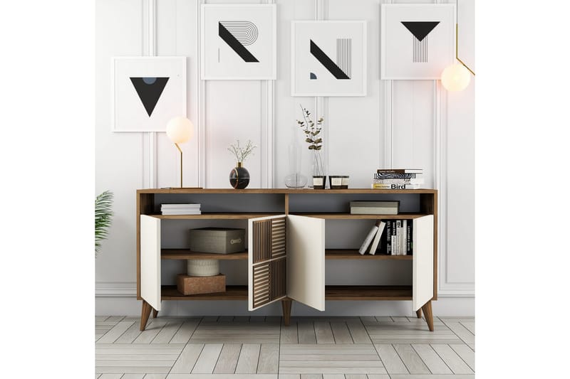 Konsollbord Urgby 160x78 cm - Brun - Möbler - Bord & matgrupp - Avlastningsbord & sidobord - Konsolbord & hallbord