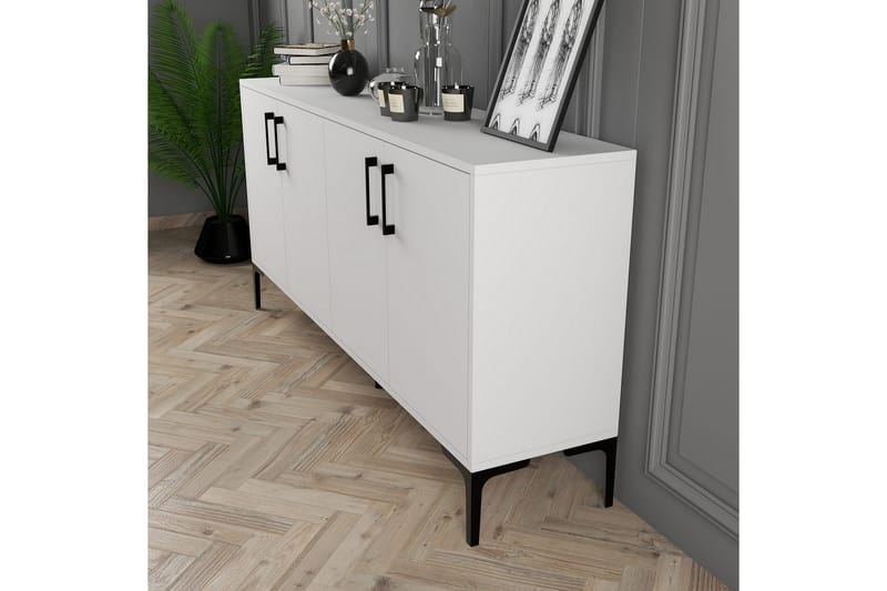 Konsollbord Urgby 160x78 cm - Vit - Möbler - Bord & matgrupp - Avlastningsbord & sidobord - Konsolbord & hallbord