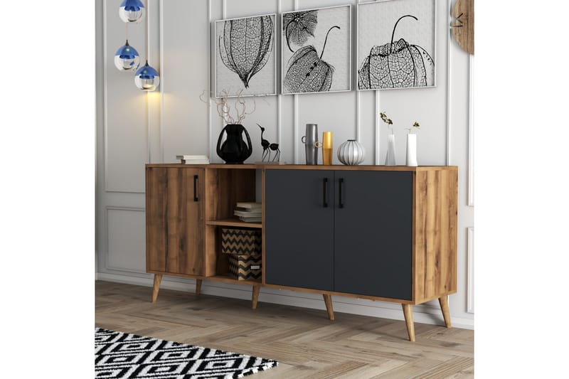 Konsollbord Urgby 180x80 cm - Brun - Möbler - Bord & matgrupp - Avlastningsbord & sidobord - Konsolbord & hallbord