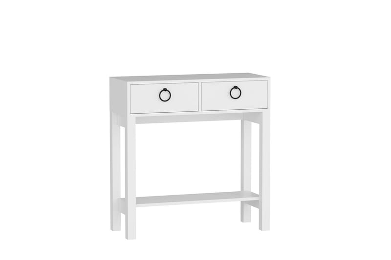 Konsollbord Valery 90x90 cm Vit - Hanah Home - Möbler - Bord & matgrupp - Avlastningsbord & sidobord - Konsolbord & hallbord