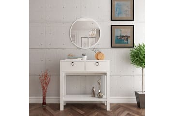 Konsollbord Valery 90x90 cm Vit - Hanah Home - Möbler - Bord & matgrupp - Avlastningsbord & sidobord - Konsolbord & hallbord