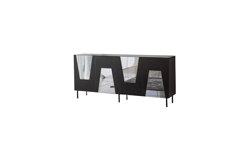 Konsollbord Vigonza 180 cm - Svart - Möbler - Bord & matgrupp - Avlastningsbord & sidobord - Konsolbord & hallbord