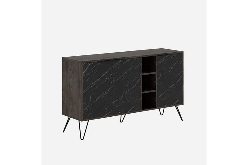 Konsollbord Violaceae 142x83 cm, Brun