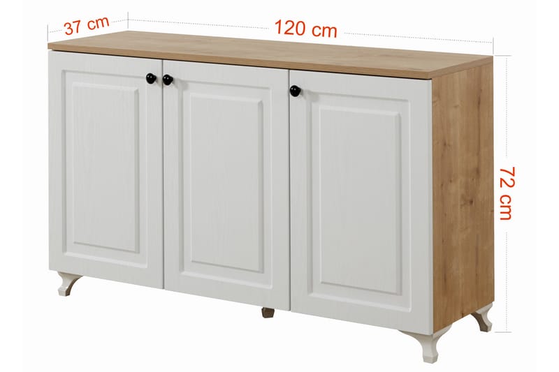 Konsollbord Zakkum 120x72 cm - Blå - Möbler - Bord & matgrupp - Avlastningsbord & sidobord - Konsolbord & hallbord