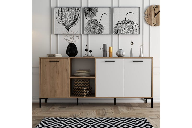 Konsollbord Zakkum 180x80 cm - Brun - Möbler - Bord & matgrupp - Avlastningsbord & sidobord - Konsolbord & hallbord