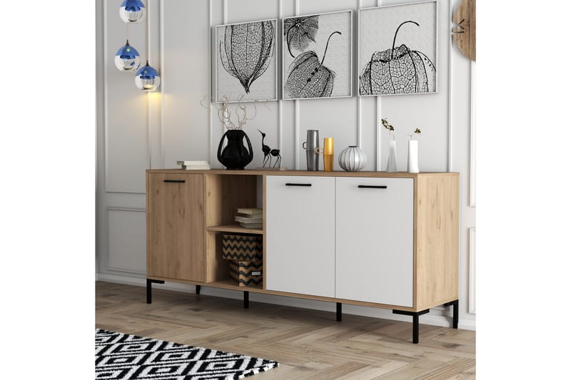 Konsollbord Zakkum 180x80 cm - Brun - Möbler - Bord & matgrupp - Avlastningsbord & sidobord - Konsolbord & hallbord