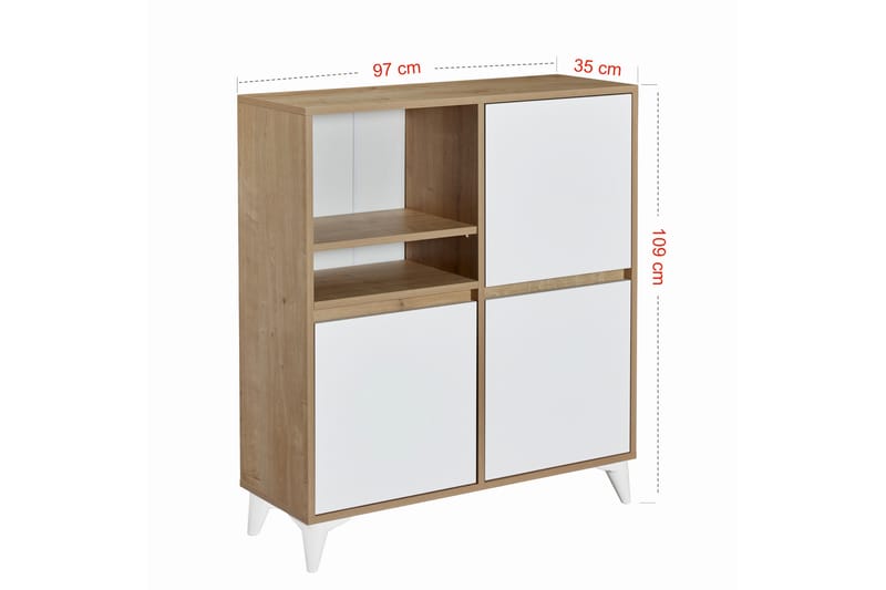 Konsollbord Zakkum 97x109 cm - Blå - Möbler - Bord & matgrupp - Avlastningsbord & sidobord - Konsolbord & hallbord