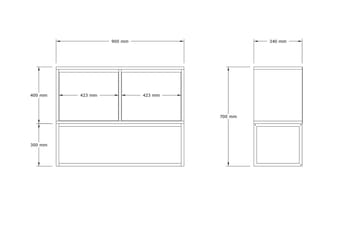 Konsollbord Zermat 90 cm - Beige - Möbler - Bord & matgrupp - Avlastningsbord & sidobord - Konsolbord & hallbord