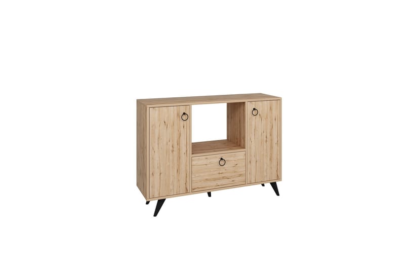 Konsollbord Pietro 120x87,4 cm Ljusbrun - Hanah Home - Möbler - Bord & matgrupp - Avlastningsbord & sidobord - Konsolbord & hallbord