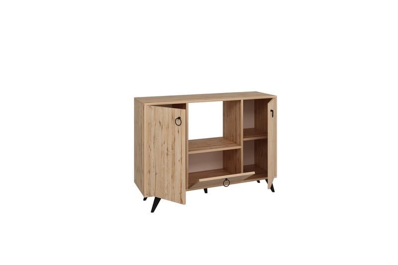 Konsollbord Pietro 120x87,4 cm Ljusbrun - Hanah Home - Möbler - Bord & matgrupp - Avlastningsbord & sidobord - Konsolbord & hallbord