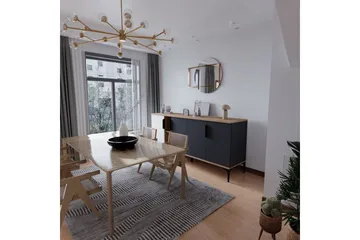 Kunar Konsollbord 180 cm - Vit/Antracit - Möbler - Bord & matgrupp - Avlastningsbord & sidobord - Konsolbord & hallbord