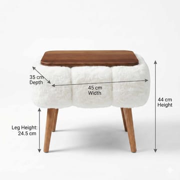 Kundu Sidobord 45 cm Bubblig - Möbler - Bord & matgrupp - Avlastningsbord & sidobord - Brickbord & småbord