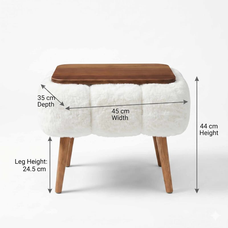 Kundu Sidobord 45 cm Bubblig - Möbler - Bord & matgrupp - Avlastningsbord & sidobord - Brickbord & småbord