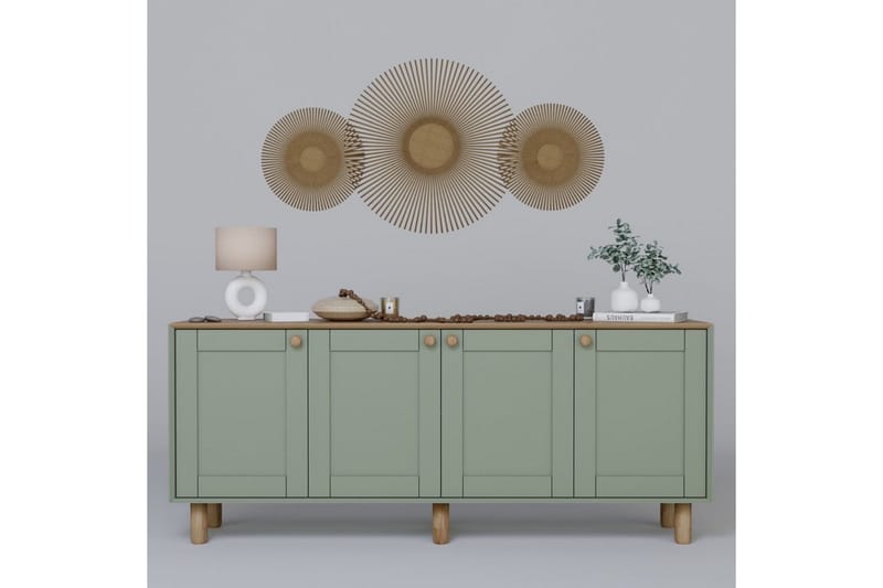 Kuniyoshi Konsollbord 180 cm, Grön