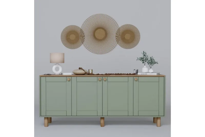 Kuniyoshi Konsollbord 180 cm, Grön